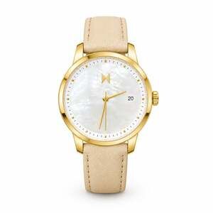MVMT Women's Signature 38mm Gold Watch | Mother of Pearl Dial | NEW Battery